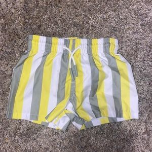 Cat & Jack swim shorts sz 0/3 months